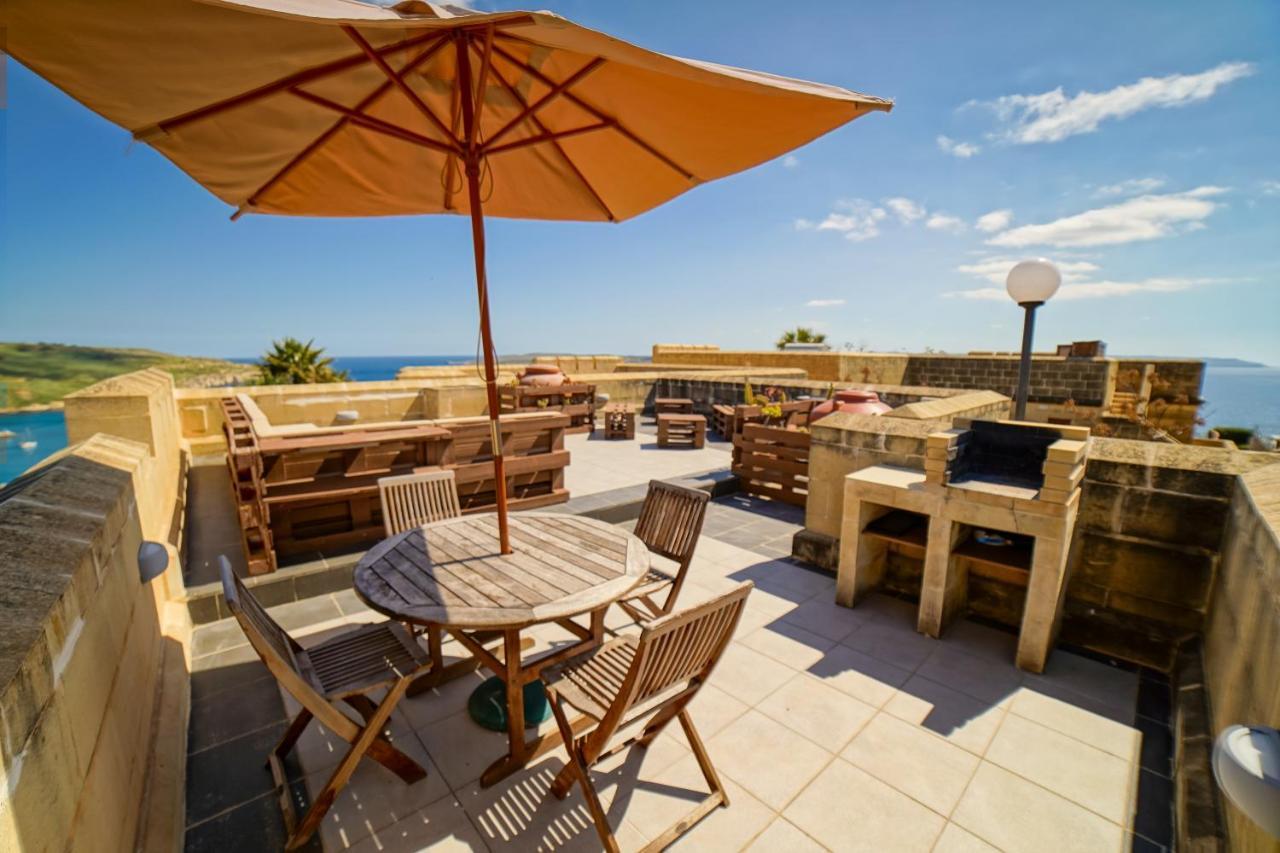 Getawaynpetto Private Duplex Maisonette With Jacuzzi Hot Tub Mgarr Luaran gambar